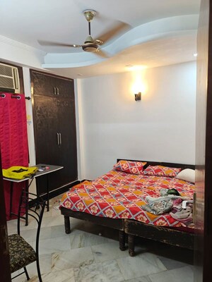 Bedroom in 3 BHK Builder Floor at Malviya Nagar – for Rent