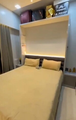 Bedroom in 2 BHK Apartment at Ashar Metro Towers, Vartak Nagar – for Rent