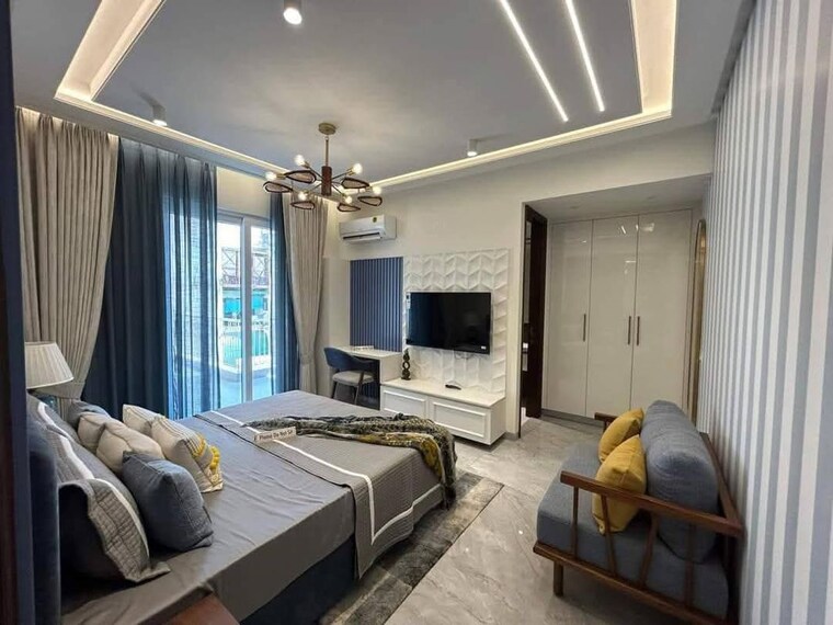 Bedroom, exotic-grandeur 4 Bedroom 2224 Sq.Ft. Apartment In Baltana Zirakpur 10240165