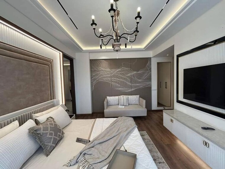 Living Room, exotic-grandeur 4 Bedroom 2224 Sq.Ft. Apartment In Baltana Zirakpur 10240165