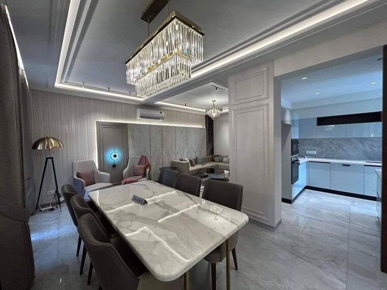 Living Room, exotic-grandeur 4 Bedroom 2224 Sq.Ft. Apartment In Baltana Zirakpur 10240165