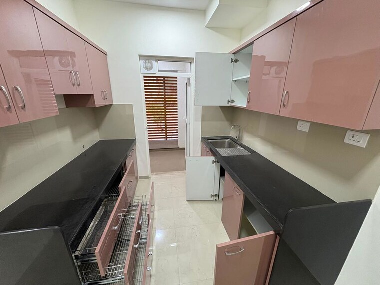 Kitchen, lodha-belmondo 2 Bedroom 1000 Sq.Ft. Apartment In Gahunje Pune 10240215