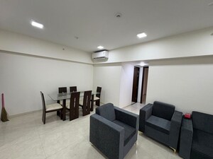 Living Room in 2 BHK Apartment at Lodha Belmondo, Gahunje – for Rent