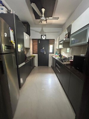 Kitchen in 4 BHK Builder Floor at City Heights, Sector 39 – for Sale