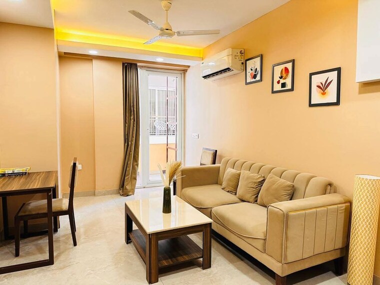 Living Room, smart-world-orchard 3 Bedroom 1630 Sq.Ft. Apartment In Sector 61 Gurgaon 10240388