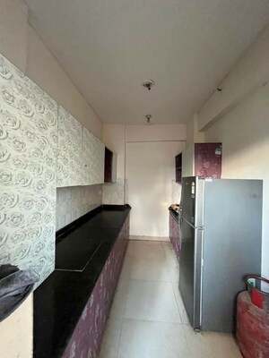 Kitchen in 3 BHK Apartment at Shri Radha Sky Park, Sector 16b Greater Noida – for Rent