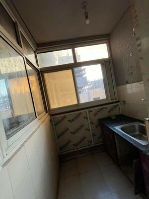 Kitchen in 3 BHK Apartment at Shri Radha Sky Park, Sector 16b Greater Noida – for Rent