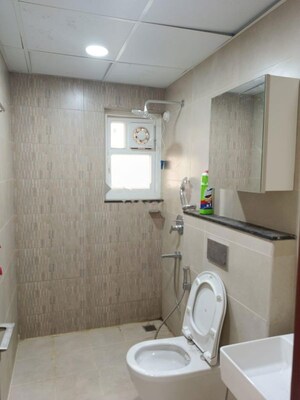 Bathroom in 3 BHK Apartment at Lansum El Dorado, Narsingi – for Rent