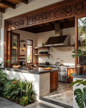 Kitchen in 1 BHK Villa at Mysore Road – for Sale