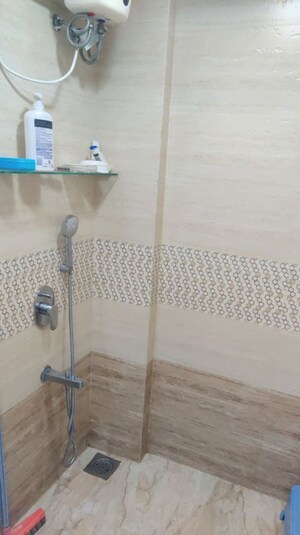 Bathroom in 2 BHK Apartment at Raj Rudram Apartments, Goregaon East – for Rent