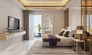 Living Room in 3 BHK Builder Floor at Whiteland Blissville, Sector 76 – for Sale