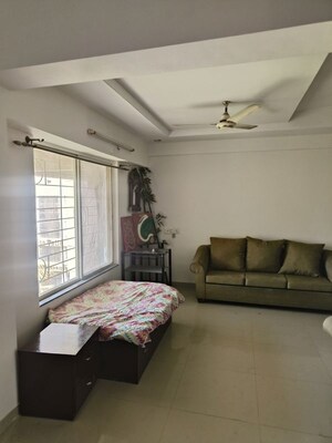 Bedroom in 2 BHK Apartment at GK Rose Valley, Pimple Saudagar – for Rent