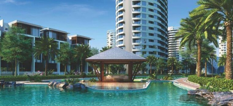 Exterior View, omaxe-lake 2.5 Bedroom 1425 Sq.Ft. Apartment In North Mullanpur Chandigarh 10237442