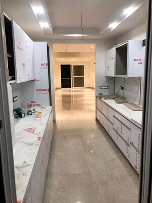 Building Lobby in 3 BHK Builder Floor at Apex Apartments, Sector 45 – for Sale