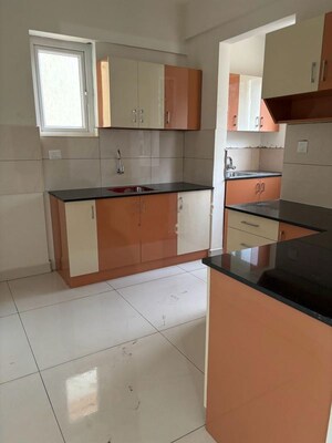 Kitchen in 3 BHK Apartment at Ramky Towers, Gachibowli – for Rent