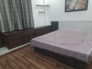 Bedroom in 3 BHK Apartment at Saurabh Tower, Vaishali Nagar – for Rent