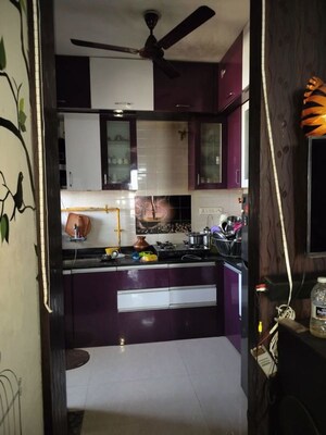 Kitchen in 1 BHK Apartment at Ravinanda Skylights, Wagholi – for Rent