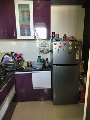 Kitchen in 1 BHK Apartment at Ravinanda Skylights, Wagholi – for Rent