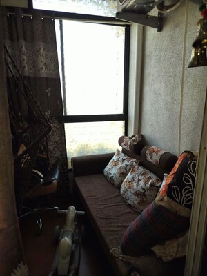 Balcony in 1 BHK Apartment at Ravinanda Skylights, Wagholi – for Rent