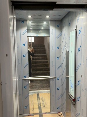 Kitchen in  Office Space at Rajouri Garden – for Rent