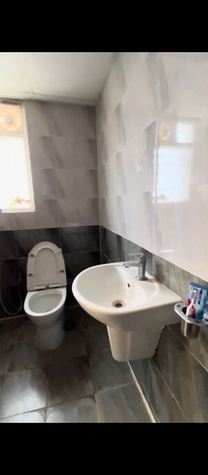 Bathroom in 3 BHK Apartment at Amigo United Avenues, Narsingi – for Rent