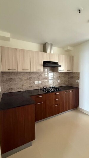 Kitchen in 3 BHK Apartment at Wave Amore, Sector 32 – for Sale