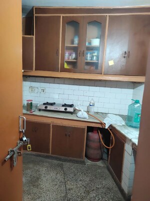 Kitchen in 1 BHK Builder Floor at Sector 4 – for Sale