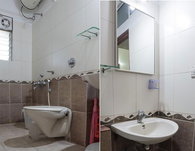 Bathroom, pushpak park Pg For Boys In Pushpak Park 9696675