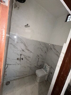 Bathroom in 3 BHK Builder Floor at Prem Nagar – for Rent