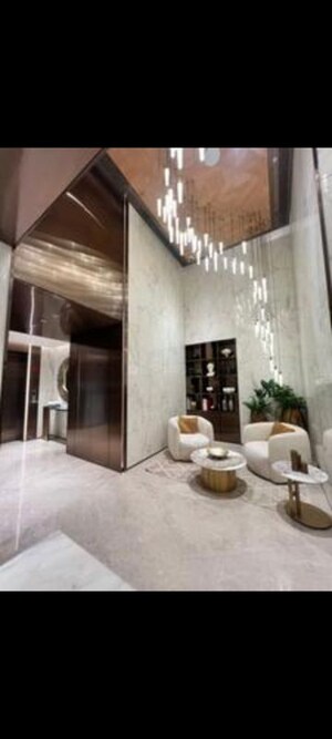 Living Room in 3 BHK Apartment at Kumar Buena Vista, Bandra East – for Rent