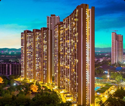 3 BHK 900 Sq.Ft. Apartment in Kumar Buena Vista