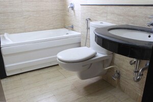 Bathroom in 1 BHK Apartment at Paranjape Blue Ridge, Hinjewadi – for Rent