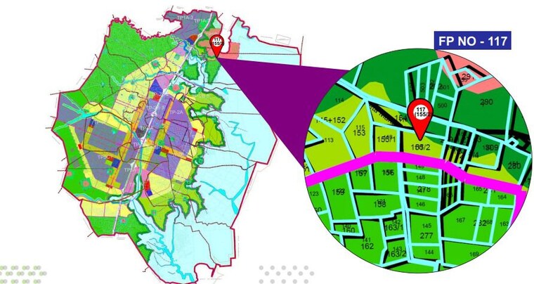 Map Location, dholera  13248 Sq.Yd. Plot In Dholera Ahmedabad 10241503