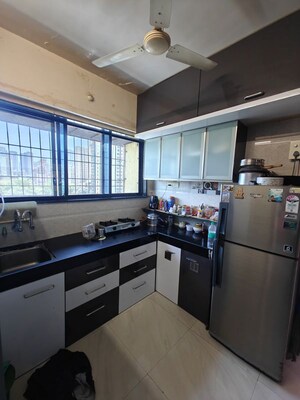 Kitchen in 1 BHK Apartment at Yash Plaza Dadar West, Prabhadevi – for Rent
