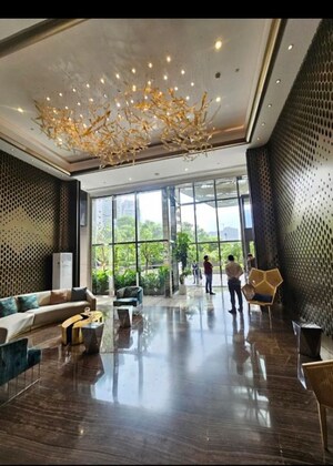 Balcony in 3 BHK Apartment at Lower Parel – for Rent