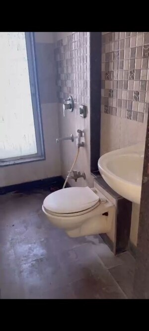 Bathroom in 1 BHK Apartment at Vertex Ashok Smruti, Kasarvadavali – for Rent