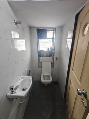 Bathroom in 1 BHK Apartment at Shree Parvati CHS, Dadar West – for Rent