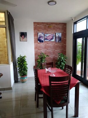 Dining area in 2 BHK Apartment at Greater Kailash I – for Rent