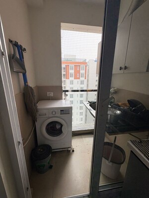 Bathroom in 3 BHK Apartment at Mana Capitol, Sarjapur Road – for Rent