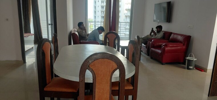 Kitchen, tulsiani-urban-woods 3 Bedroom 1560 Sq.Ft. Apartment In Sushant Golf City Lucknow 10241970