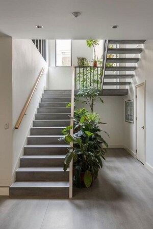 Staircase in 3.5 BHK Villa at Mysore Road – for Sale