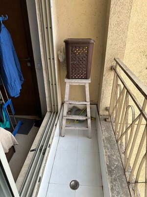 Balcony in 2 BHK Apartment at One Hiranandani Park, Ghodbunder Road – for Rent