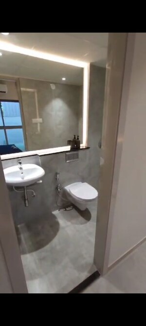 Bathroom in 3 BHK Apartment at Sheth Irene, Malad West – for Sale