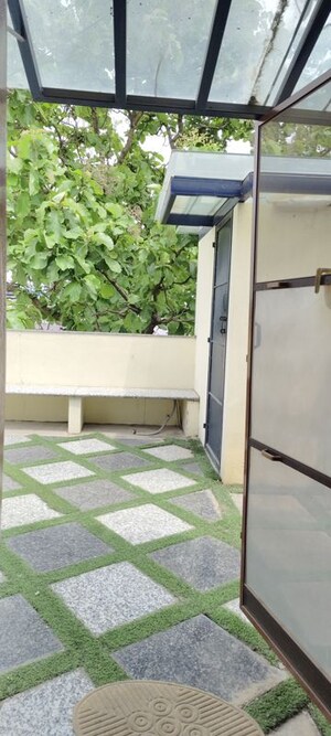 Balcony in 1 BHK Builder Floor at Halasuru – for Rent