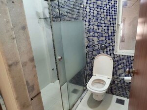 Bathroom in 3 BHK Apartment at Hiranandani Gardens Birchwood, Powai – for Rent