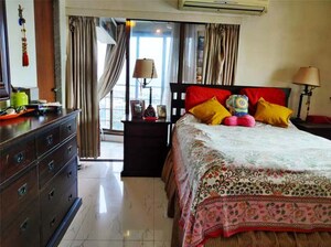 Bedroom in 2 BHK Apartment at Lokhandwala Harmony, Worli – for Rent