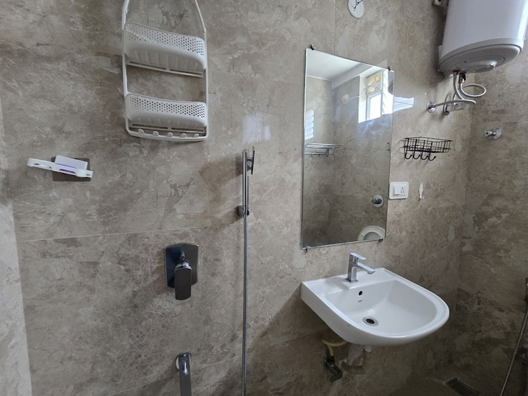 Bathroom, nithari village 2 Bedroom 1048 Sq.Ft. Builder Floor In Nithari Village Noida 10242358