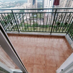 Balcony in 3 BHK Apartment at Radhey Krishna Casa Green I, Sector 16 Greater Noida – for Rent