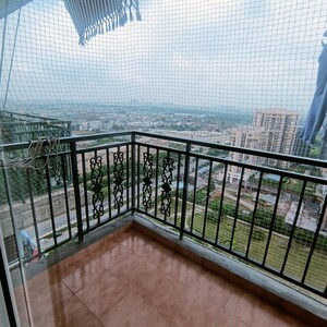 Balcony in 3 BHK Apartment at Radhey Krishna Casa Green I, Sector 16 Greater Noida – for Rent