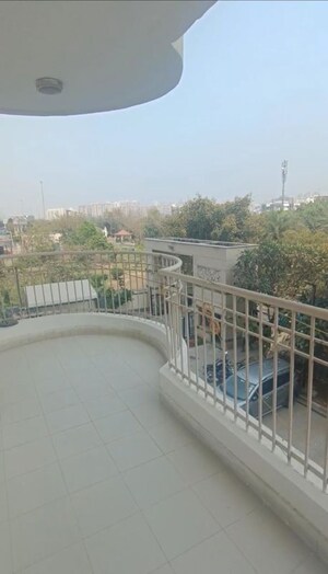 Balcony in 3 BHK Apartment at Ajnara Grand Heritage, Sector 74 – for Rent